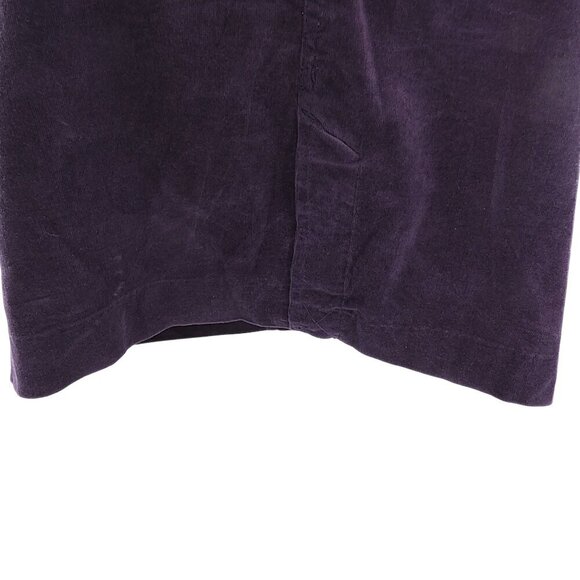 NWOT Avenue Purple Corduroy Pencil Skirt 14 Back to School Preppy Academic - Picture 9 of 12